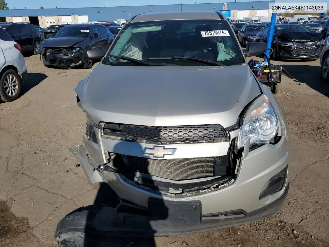 2015 Chevrolet Equinox Ls VIN: 2GNALAEK4F1143033 Lot: 76576074