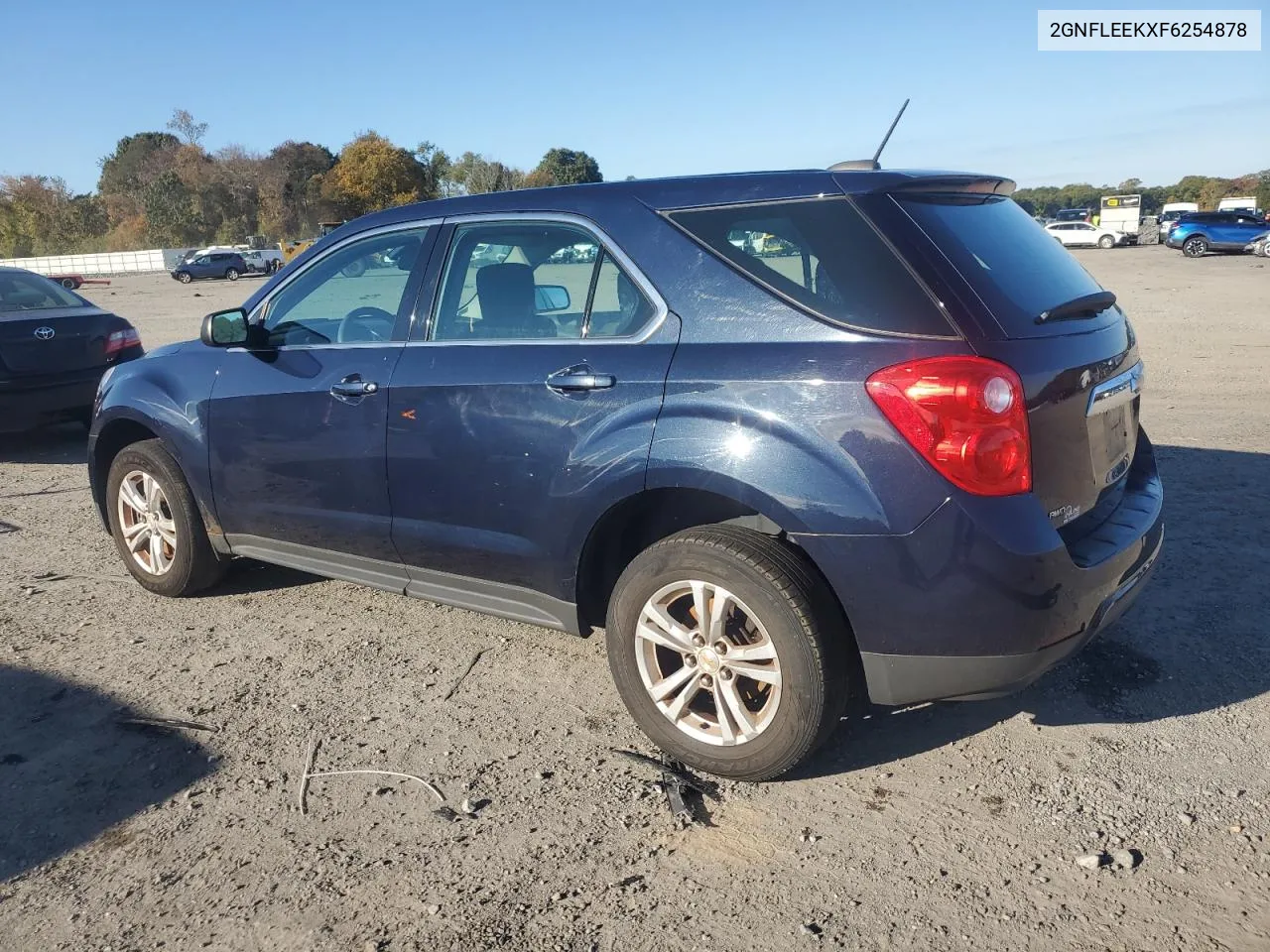 2015 Chevrolet Equinox Ls VIN: 2GNFLEEKXF6254878 Lot: 76664314