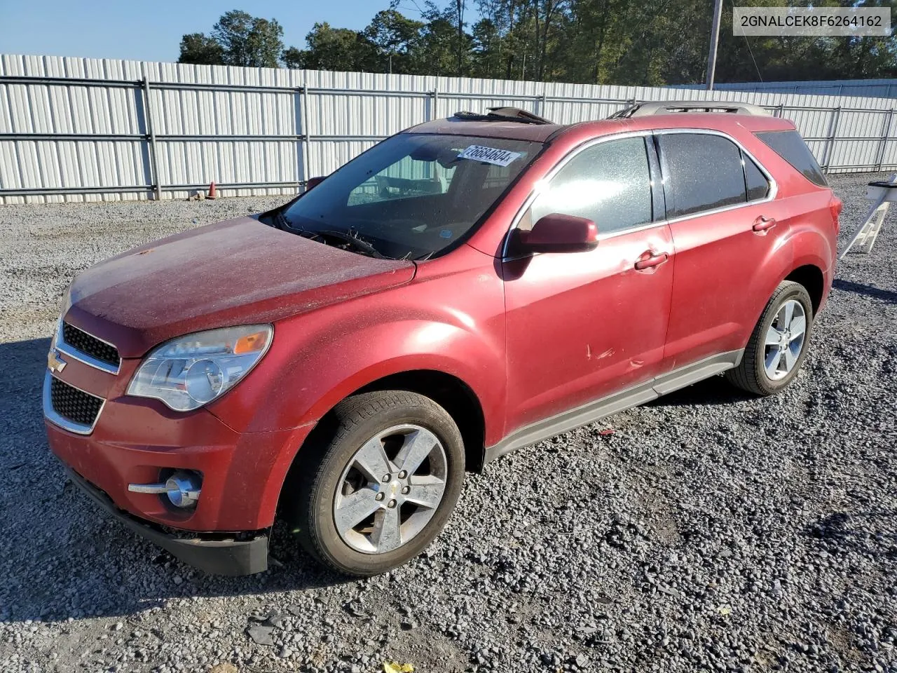 2015 Chevrolet Equinox Lt VIN: 2GNALCEK8F6264162 Lot: 76684604