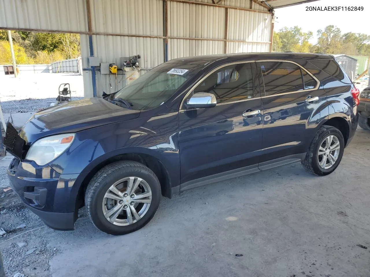 2015 Chevrolet Equinox Ls VIN: 2GNALAEK3F1162849 Lot: 76693354