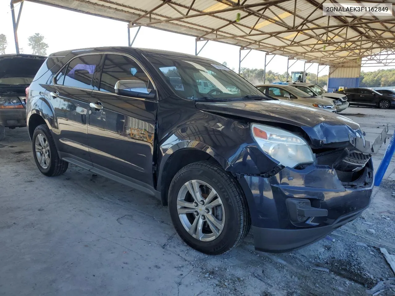 2015 Chevrolet Equinox Ls VIN: 2GNALAEK3F1162849 Lot: 76693354