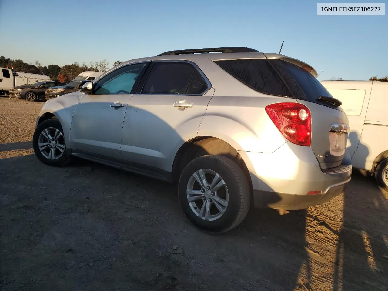 2015 Chevrolet Equinox Lt VIN: 1GNFLFEK5FZ106227 Lot: 76700834