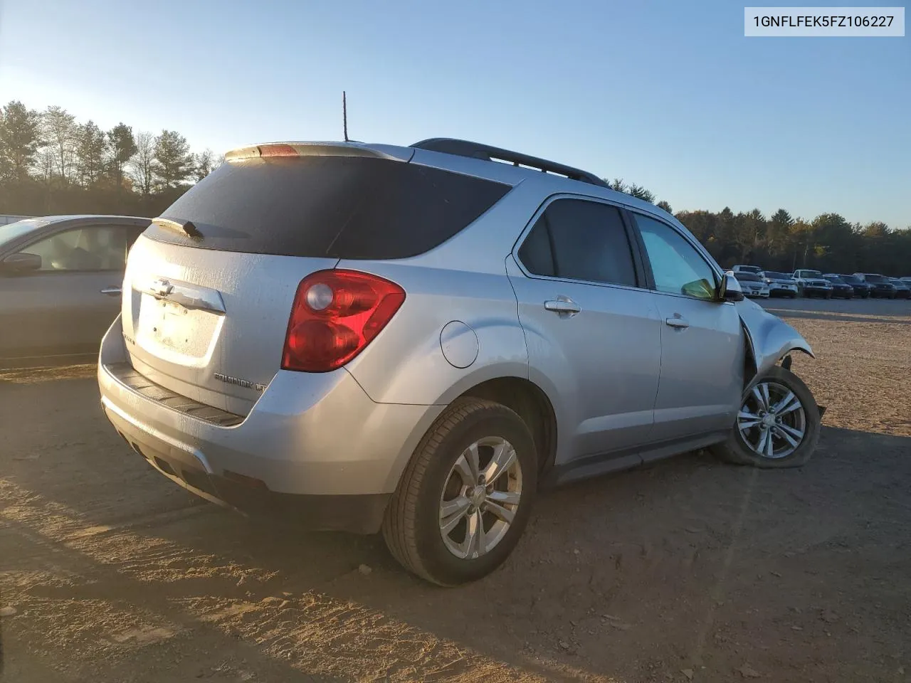 2015 Chevrolet Equinox Lt VIN: 1GNFLFEK5FZ106227 Lot: 76700834