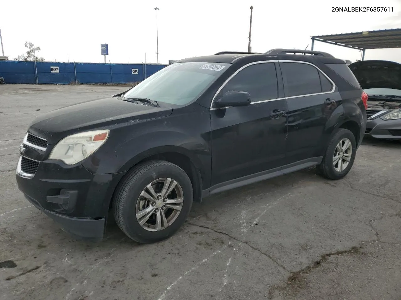 2015 Chevrolet Equinox Lt VIN: 2GNALBEK2F6357611 Lot: 76704994