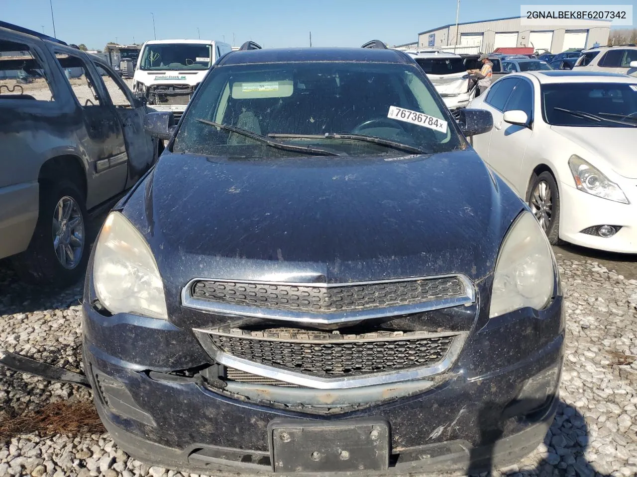 2015 Chevrolet Equinox Lt VIN: 2GNALBEK8F6207342 Lot: 76736784