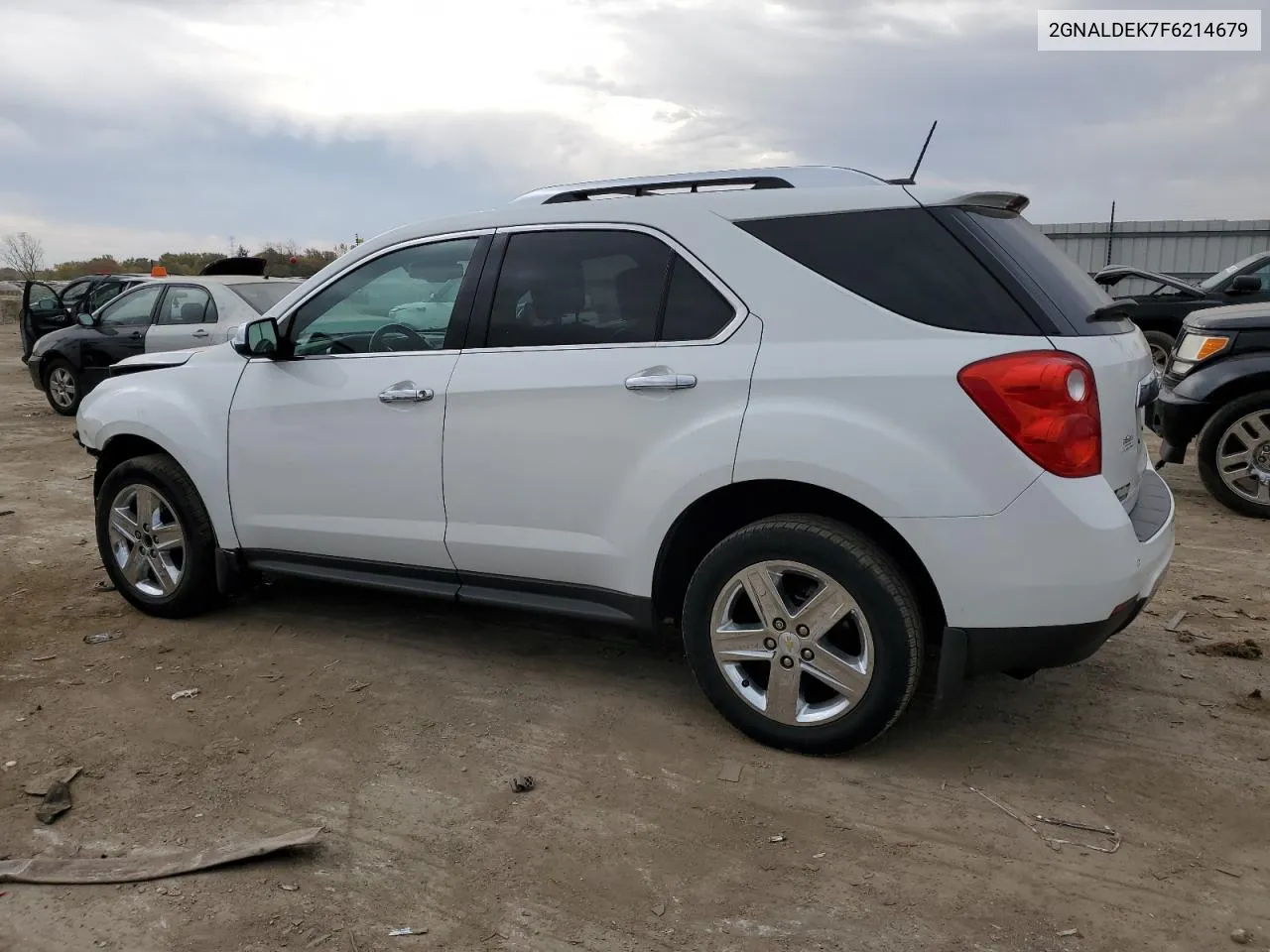 2015 Chevrolet Equinox Ltz VIN: 2GNALDEK7F6214679 Lot: 76888584