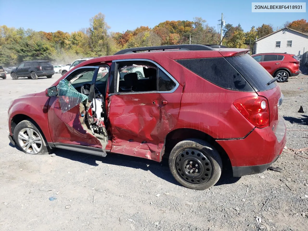 2GNALBEK8F6418931 2015 Chevrolet Equinox Lt