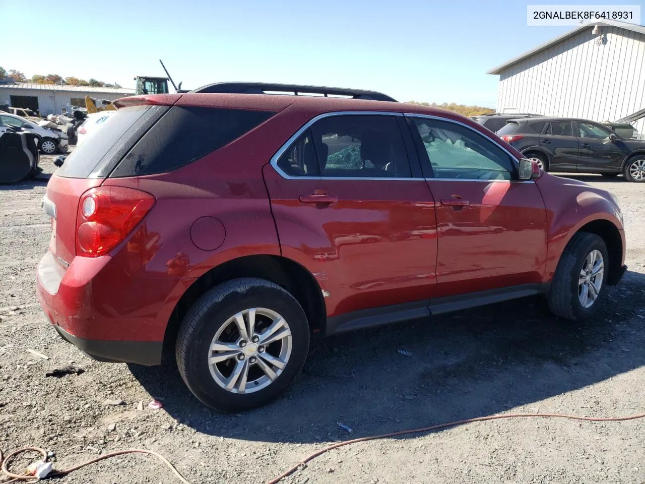 2015 Chevrolet Equinox Lt VIN: 2GNALBEK8F6418931 Lot: 76939924