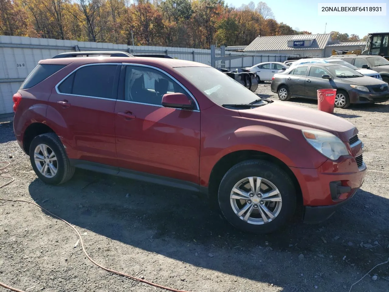 2GNALBEK8F6418931 2015 Chevrolet Equinox Lt