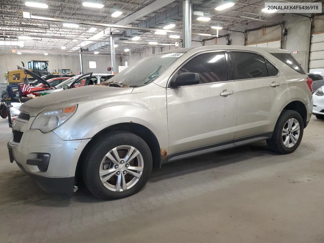 2015 Chevrolet Equinox Ls VIN: 2GNALAEK4F6436918 Lot: 77008534