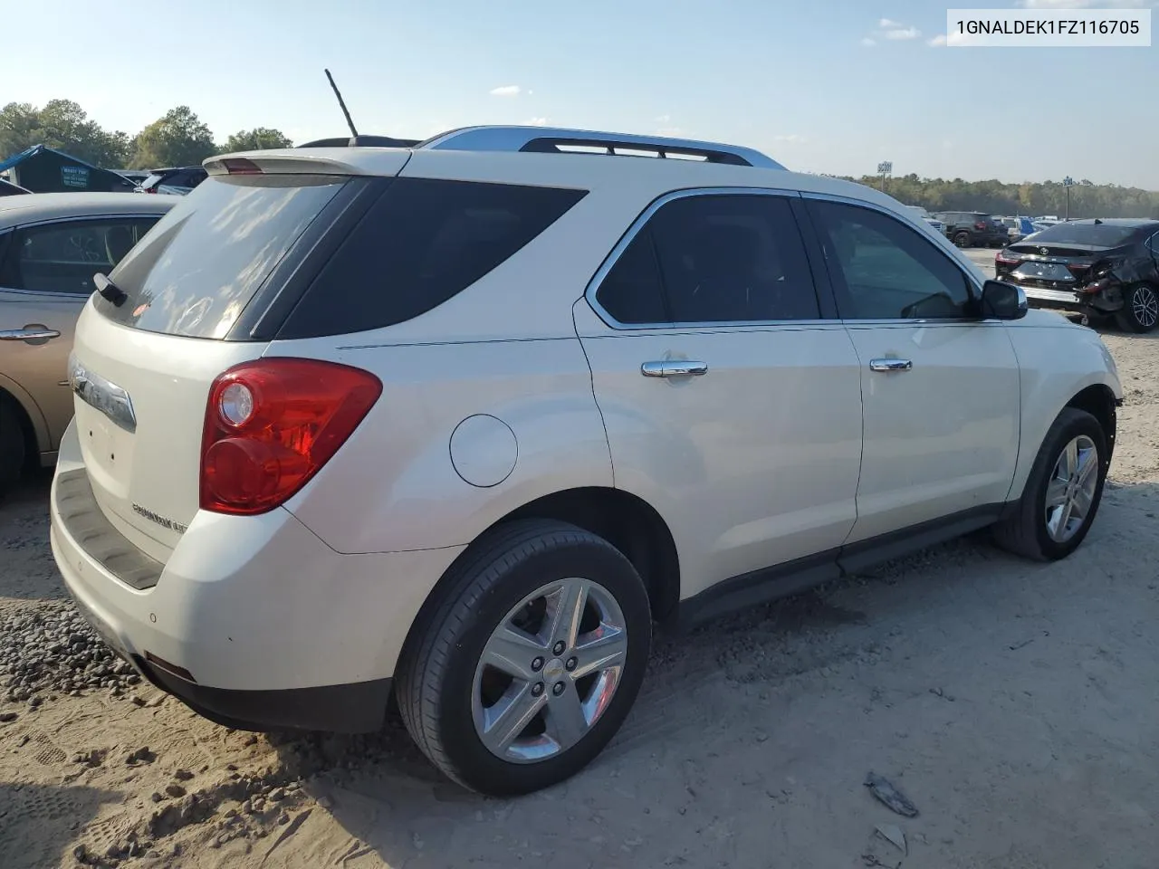 2015 Chevrolet Equinox Ltz VIN: 1GNALDEK1FZ116705 Lot: 77340734