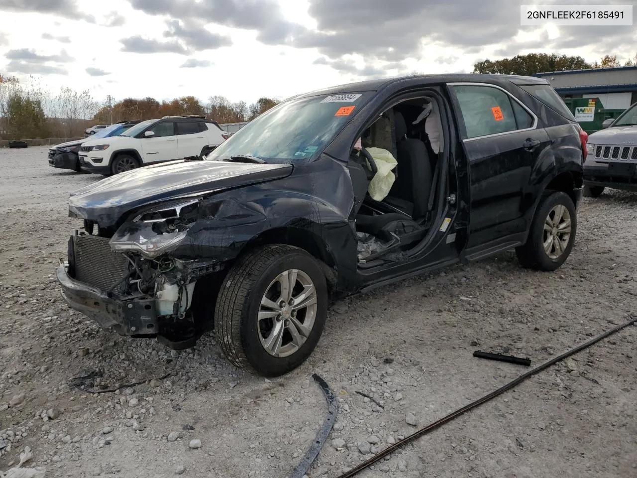 2015 Chevrolet Equinox Ls VIN: 2GNFLEEK2F6185491 Lot: 77368894