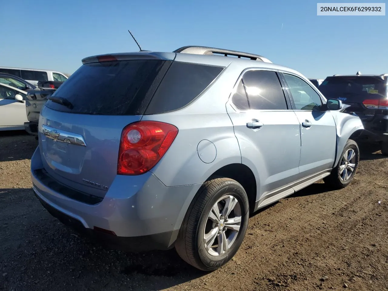 2015 Chevrolet Equinox Lt VIN: 2GNALCEK6F6299332 Lot: 77563424