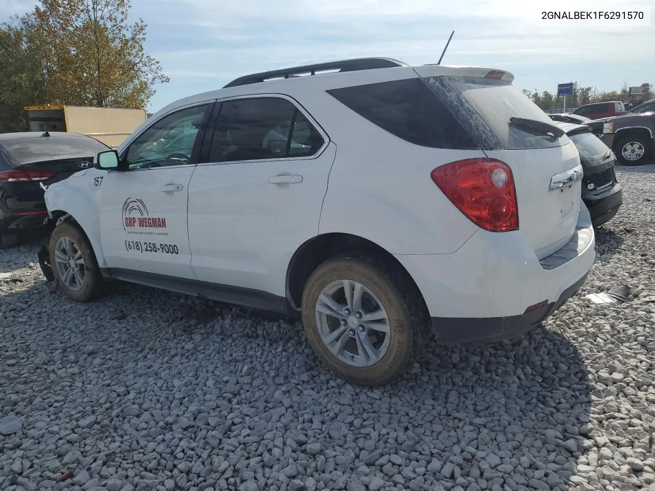 2015 Chevrolet Equinox Lt VIN: 2GNALBEK1F6291570 Lot: 77602094