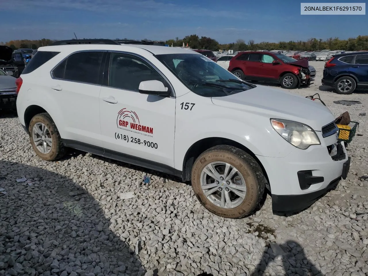 2015 Chevrolet Equinox Lt VIN: 2GNALBEK1F6291570 Lot: 77602094