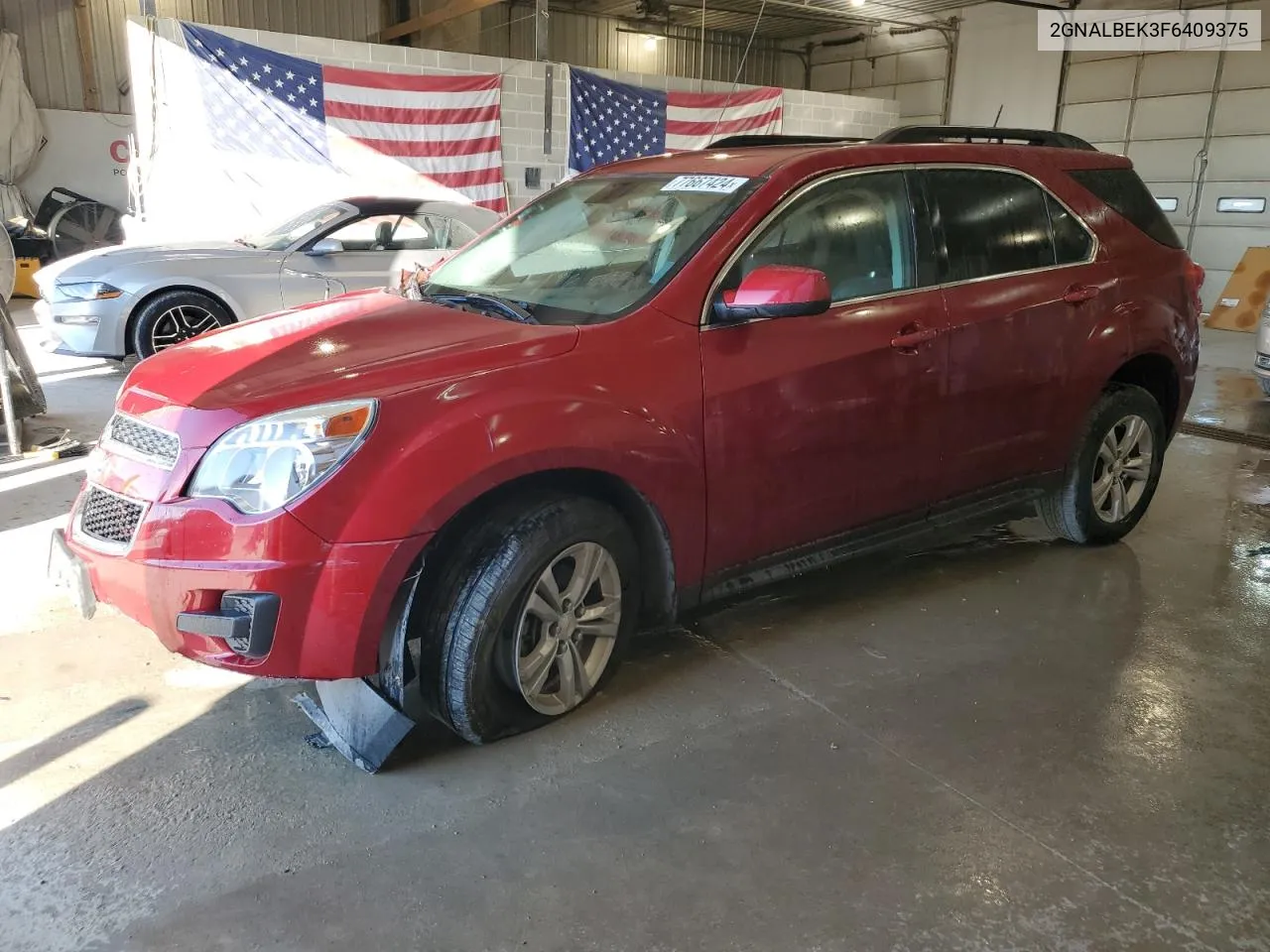 2015 Chevrolet Equinox Lt VIN: 2GNALBEK3F6409375 Lot: 77667424