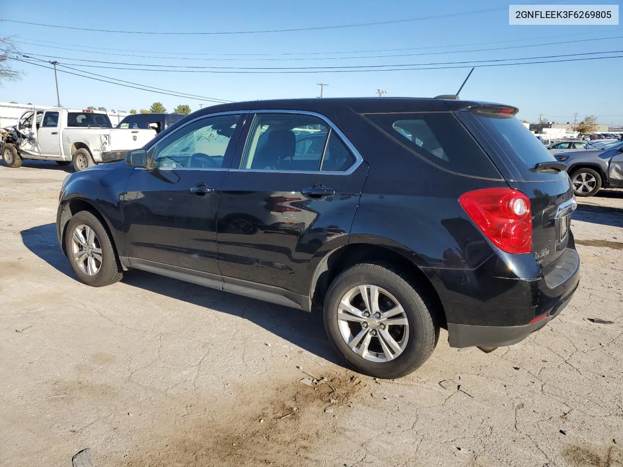 2015 Chevrolet Equinox Ls VIN: 2GNFLEEK3F6269805 Lot: 77690984