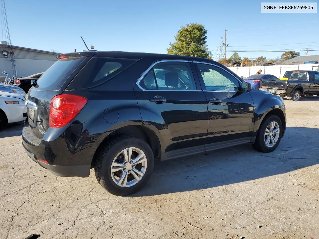 2015 Chevrolet Equinox Ls VIN: 2GNFLEEK3F6269805 Lot: 77690984