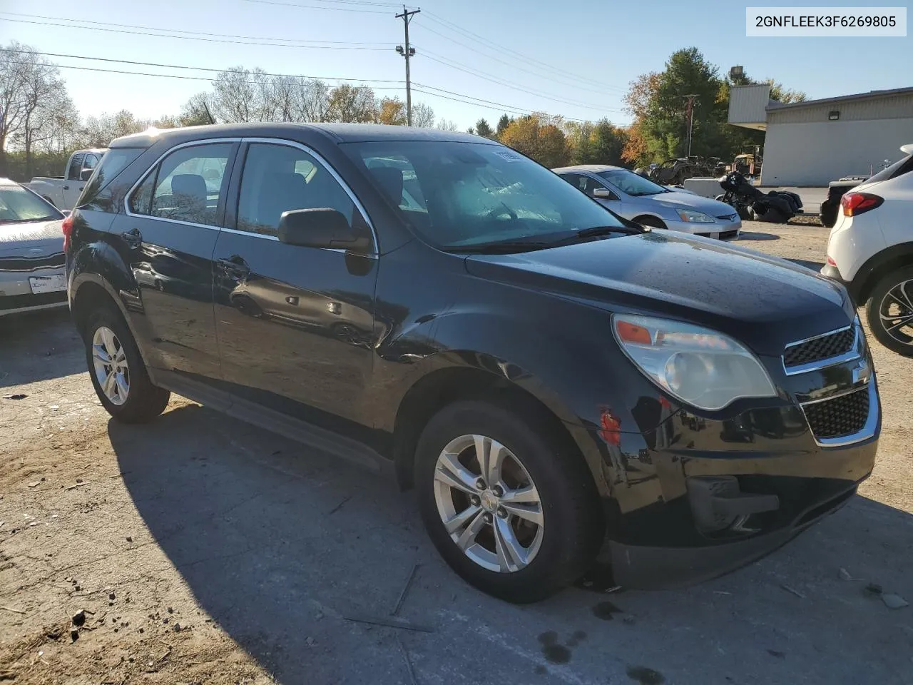 2015 Chevrolet Equinox Ls VIN: 2GNFLEEK3F6269805 Lot: 77690984