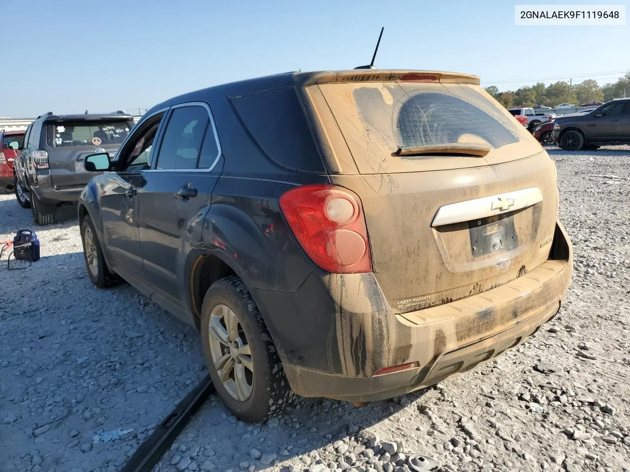 2015 Chevrolet Equinox Ls VIN: 2GNALAEK9F1119648 Lot: 77744114