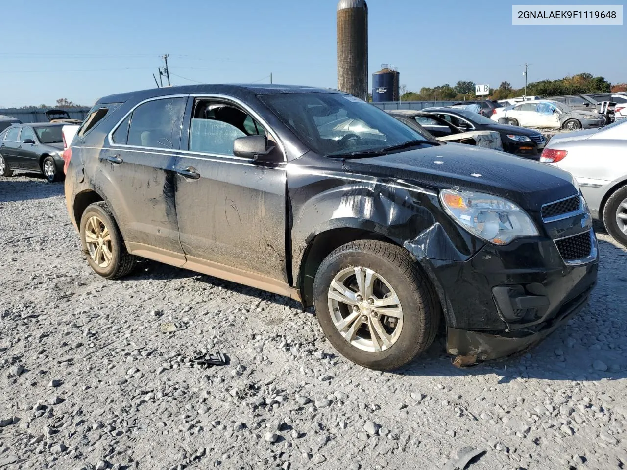 2015 Chevrolet Equinox Ls VIN: 2GNALAEK9F1119648 Lot: 77744114