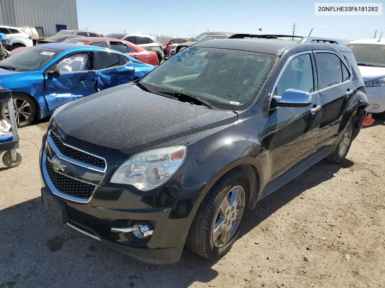 2015 Chevrolet Equinox Ltz VIN: 2GNFLHE33F6181282 Lot: 77800414