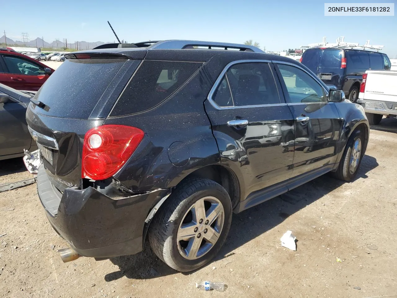 2015 Chevrolet Equinox Ltz VIN: 2GNFLHE33F6181282 Lot: 77800414