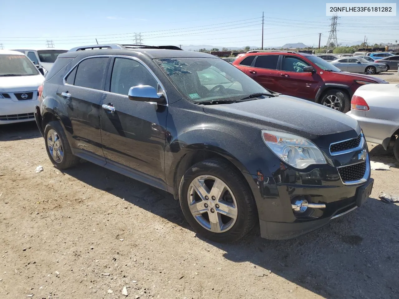 2015 Chevrolet Equinox Ltz VIN: 2GNFLHE33F6181282 Lot: 77800414