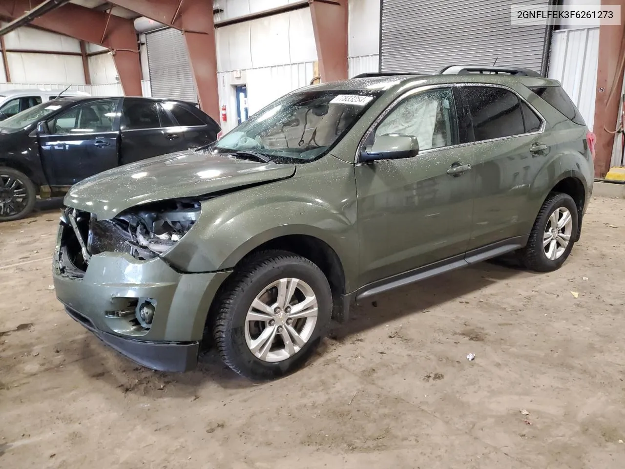 2015 Chevrolet Equinox Lt VIN: 2GNFLFEK3F6261273 Lot: 77833254