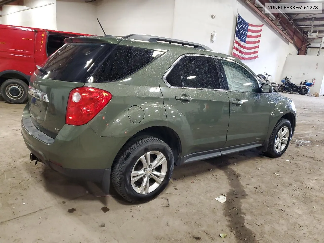 2015 Chevrolet Equinox Lt VIN: 2GNFLFEK3F6261273 Lot: 77833254