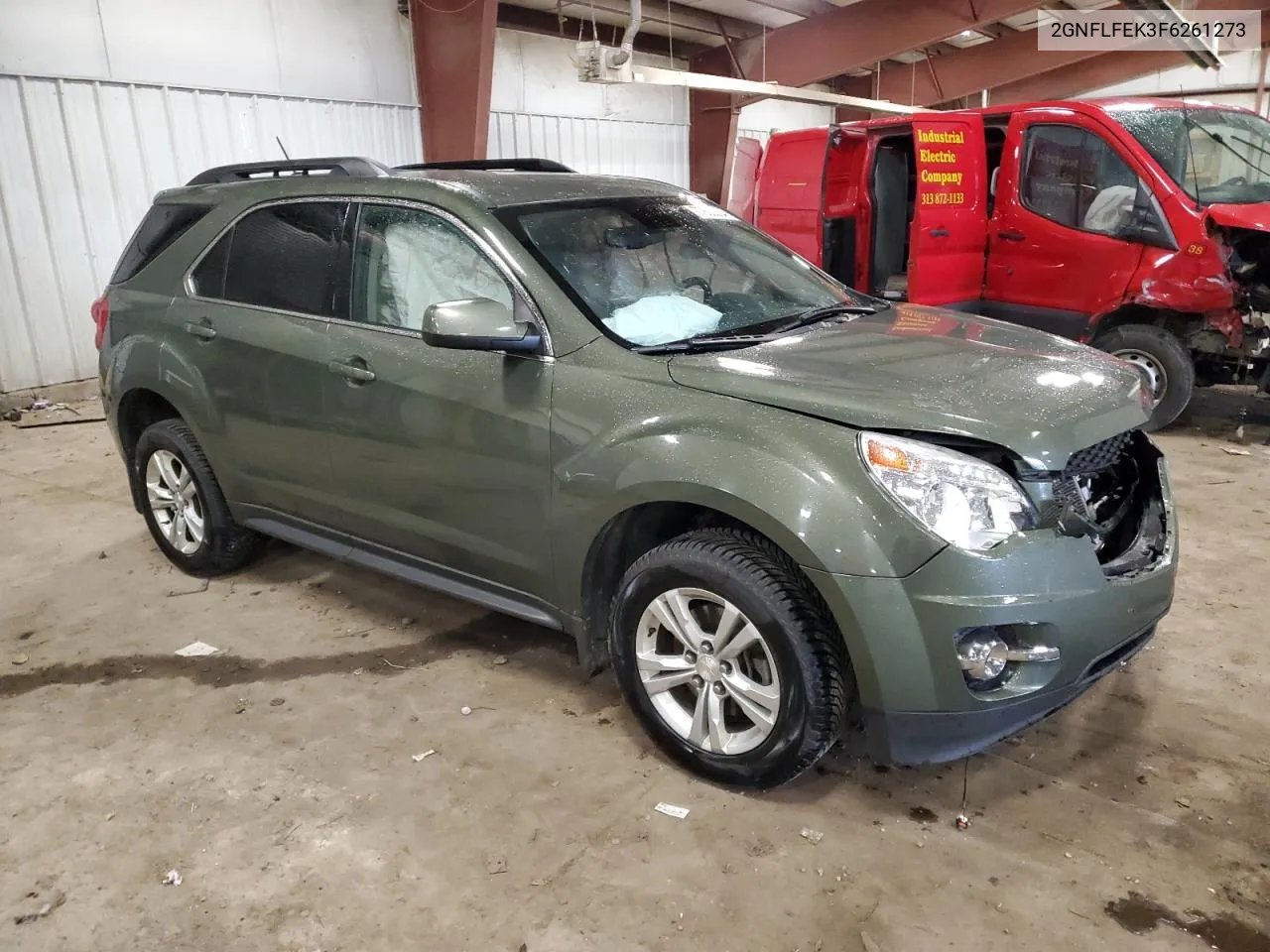 2015 Chevrolet Equinox Lt VIN: 2GNFLFEK3F6261273 Lot: 77833254