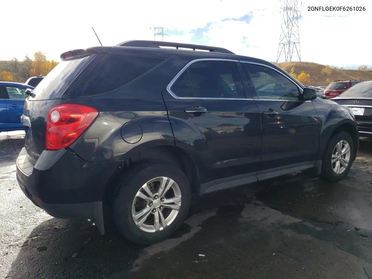 2015 Chevrolet Equinox Lt VIN: 2GNFLGEK0F6261026 Lot: 77904494