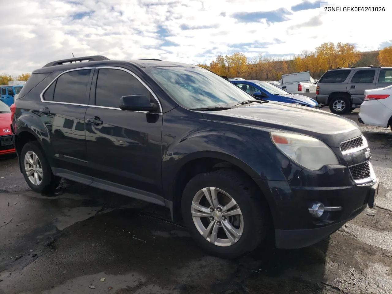 2015 Chevrolet Equinox Lt VIN: 2GNFLGEK0F6261026 Lot: 77904494