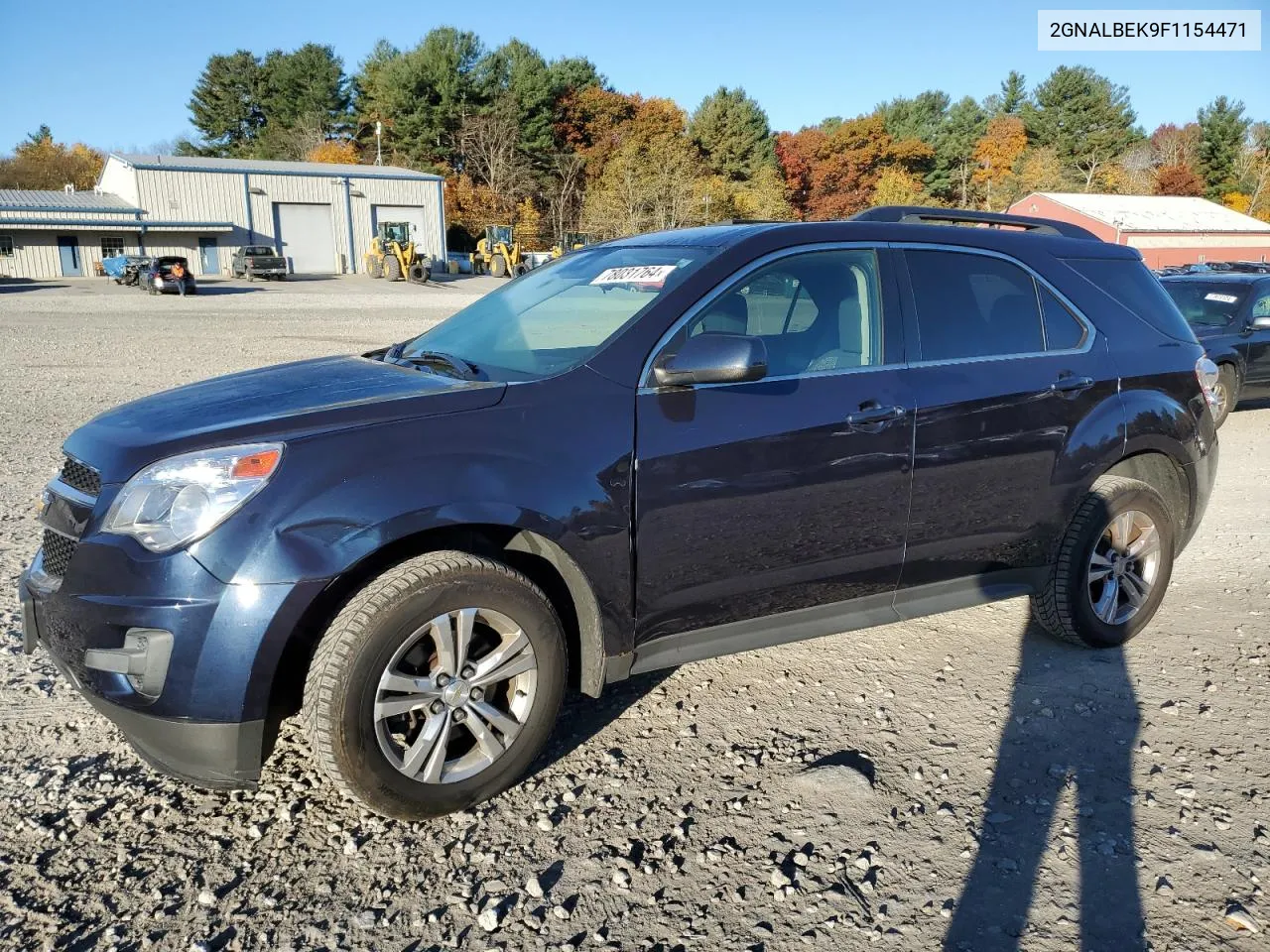 2015 Chevrolet Equinox Lt VIN: 2GNALBEK9F1154471 Lot: 78031764