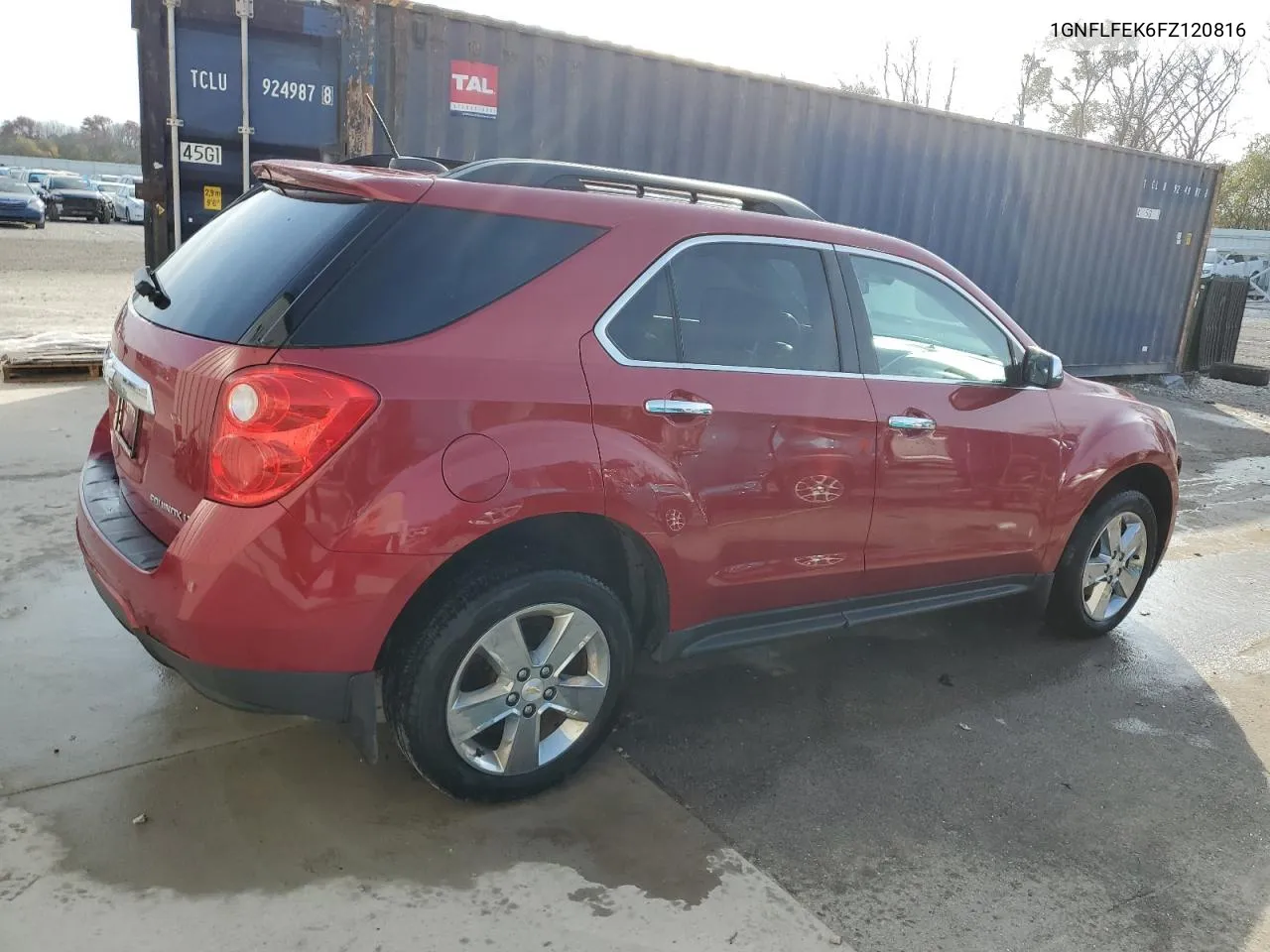 1GNFLFEK6FZ120816 2015 Chevrolet Equinox Lt