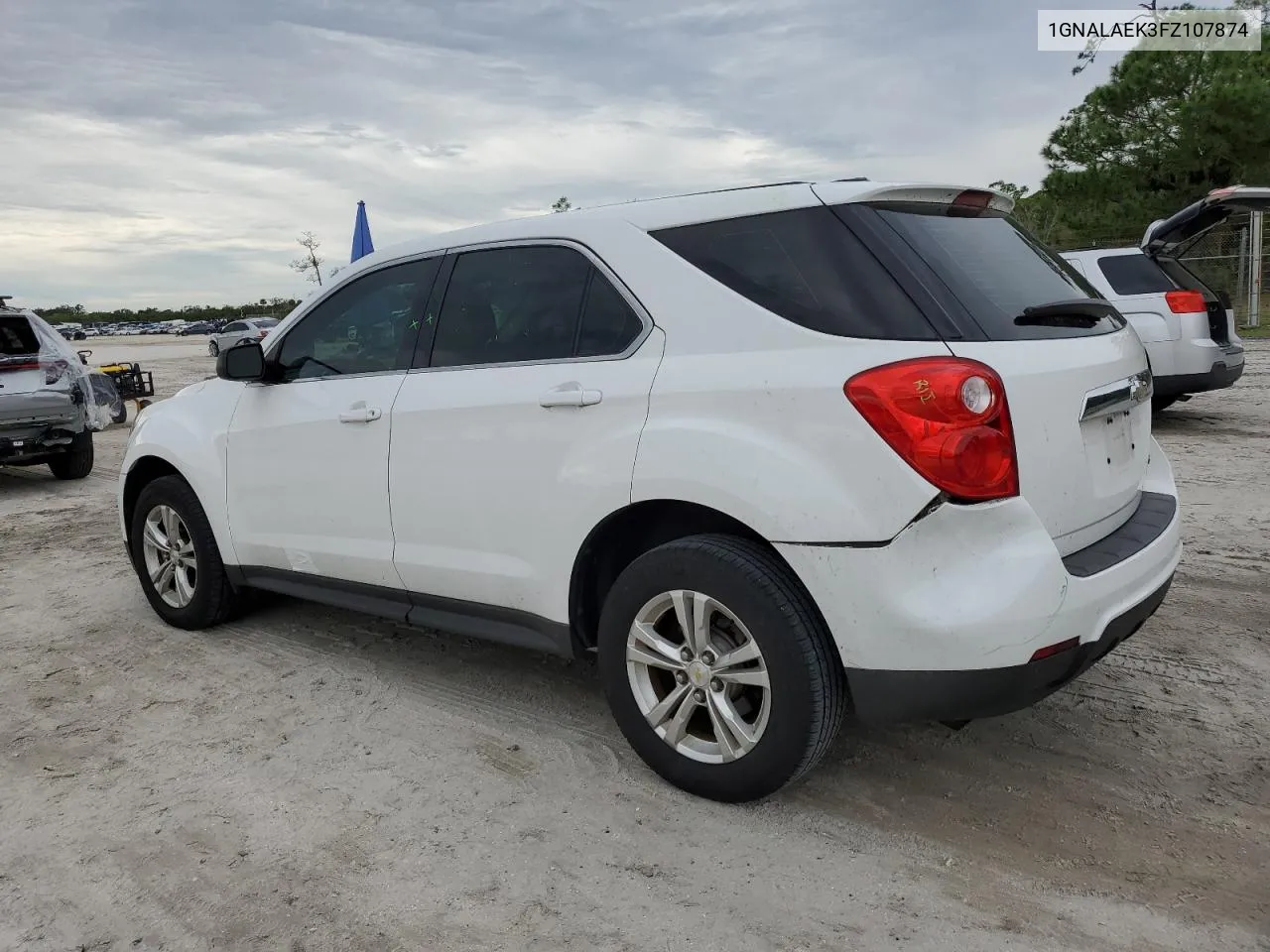 2015 Chevrolet Equinox Ls VIN: 1GNALAEK3FZ107874 Lot: 78108604