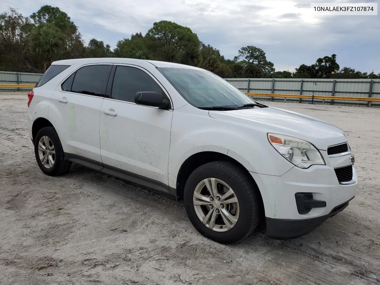 2015 Chevrolet Equinox Ls VIN: 1GNALAEK3FZ107874 Lot: 78108604