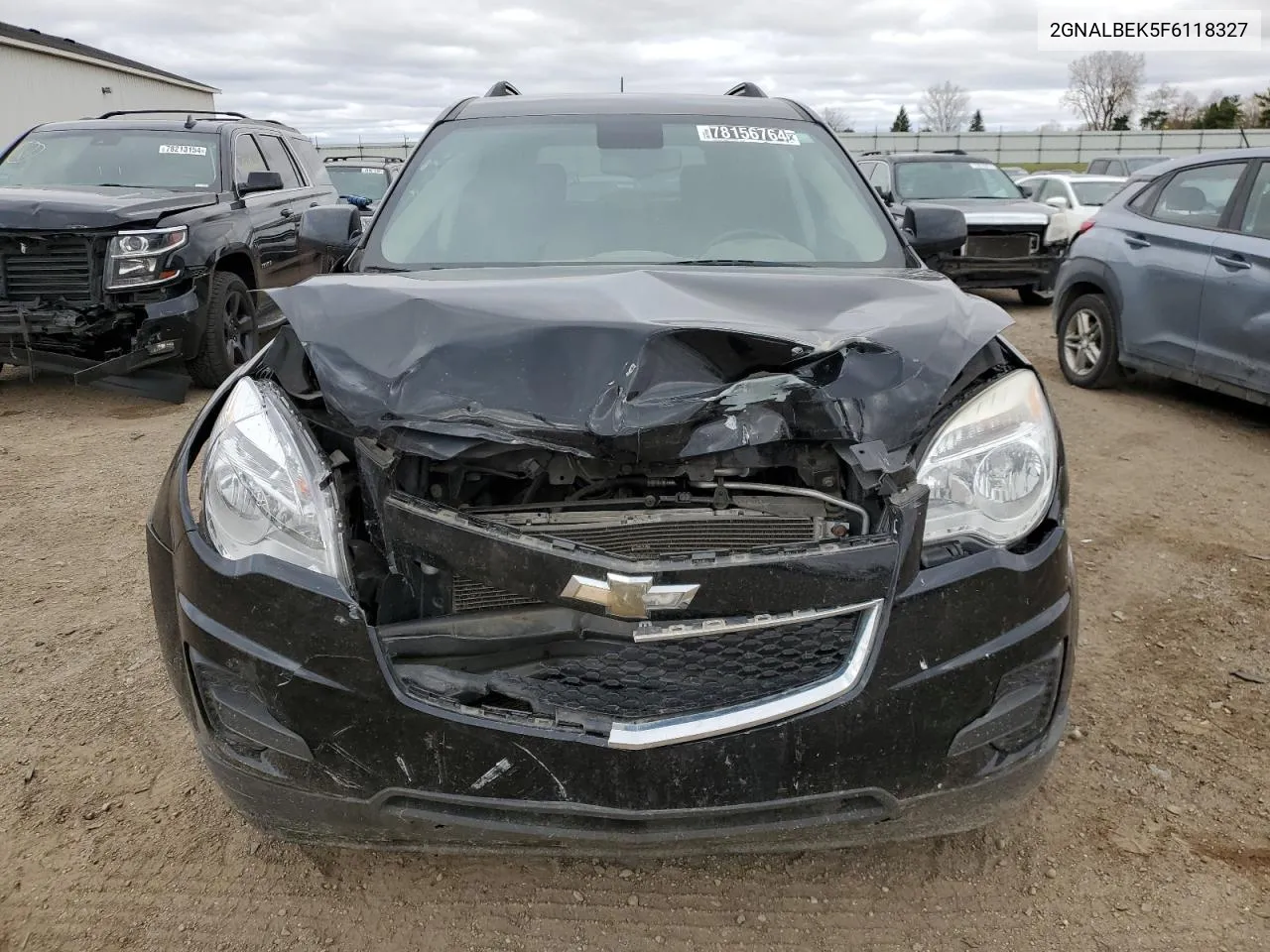 2015 Chevrolet Equinox Lt VIN: 2GNALBEK5F6118327 Lot: 78156764