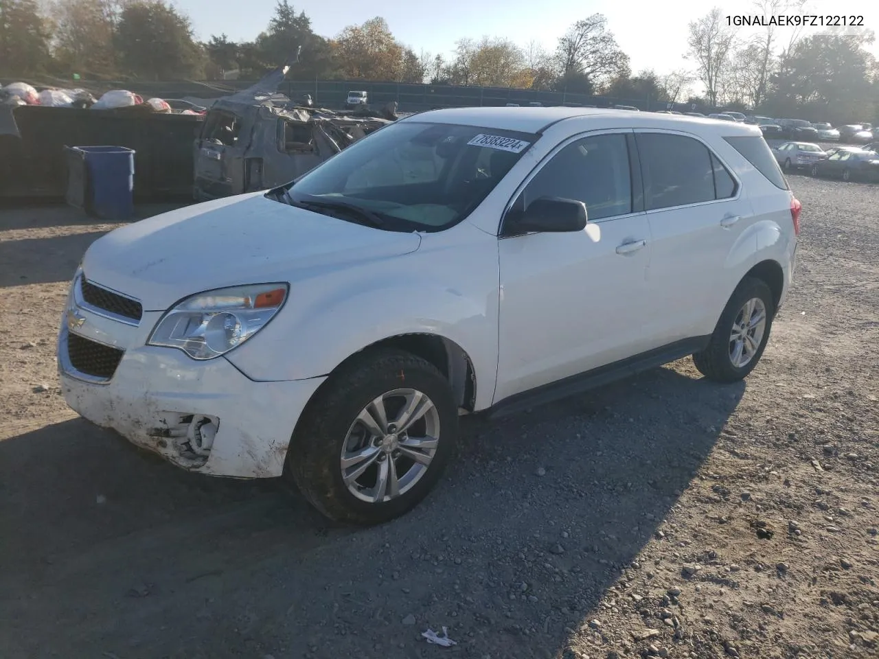 1GNALAEK9FZ122122 2015 Chevrolet Equinox Ls