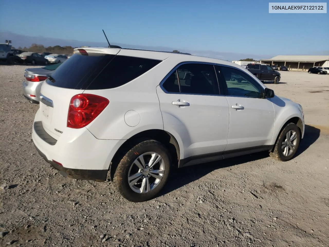 2015 Chevrolet Equinox Ls VIN: 1GNALAEK9FZ122122 Lot: 78383224