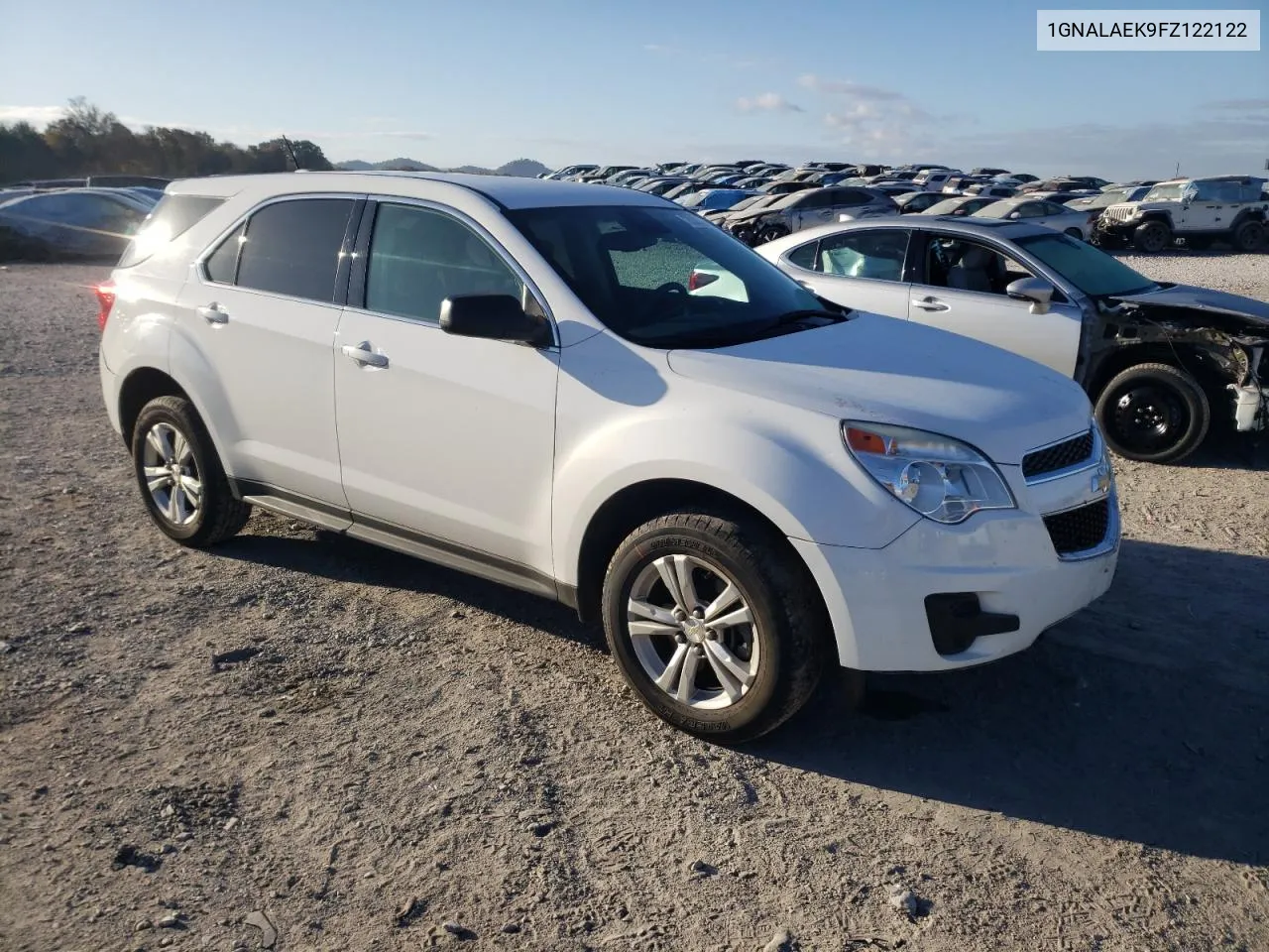 1GNALAEK9FZ122122 2015 Chevrolet Equinox Ls