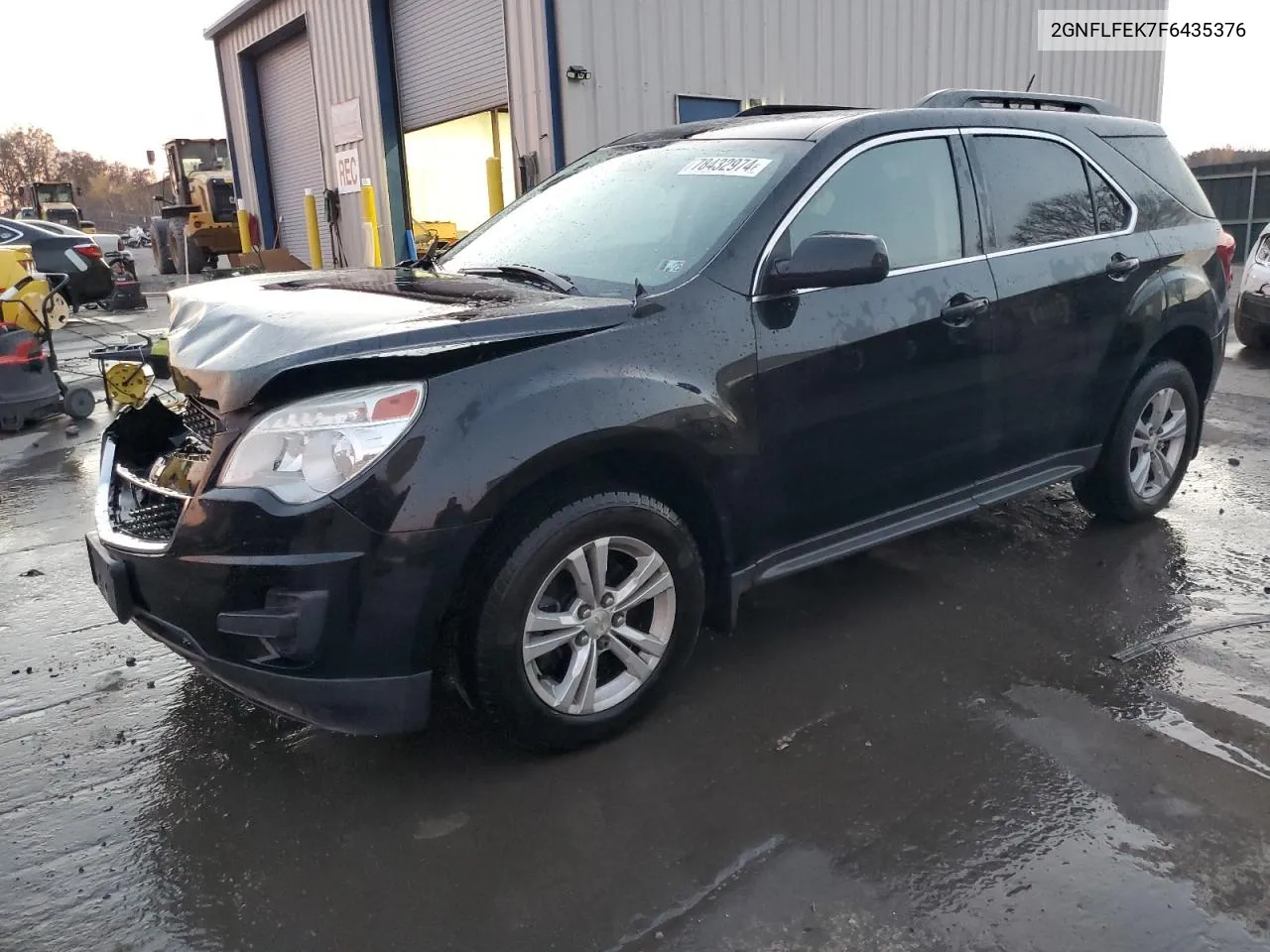 2015 Chevrolet Equinox Lt VIN: 2GNFLFEK7F6435376 Lot: 78432974