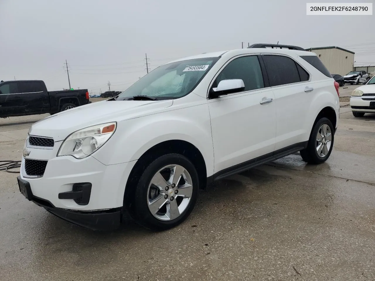 2015 Chevrolet Equinox Lt VIN: 2GNFLFEK2F6248790 Lot: 78493584