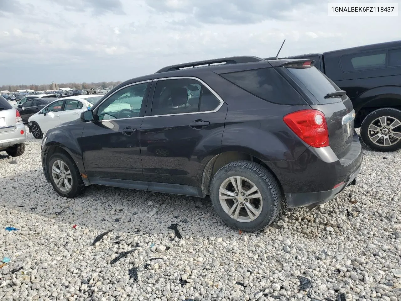 2015 Chevrolet Equinox Lt VIN: 1GNALBEK6FZ118437 Lot: 78498084