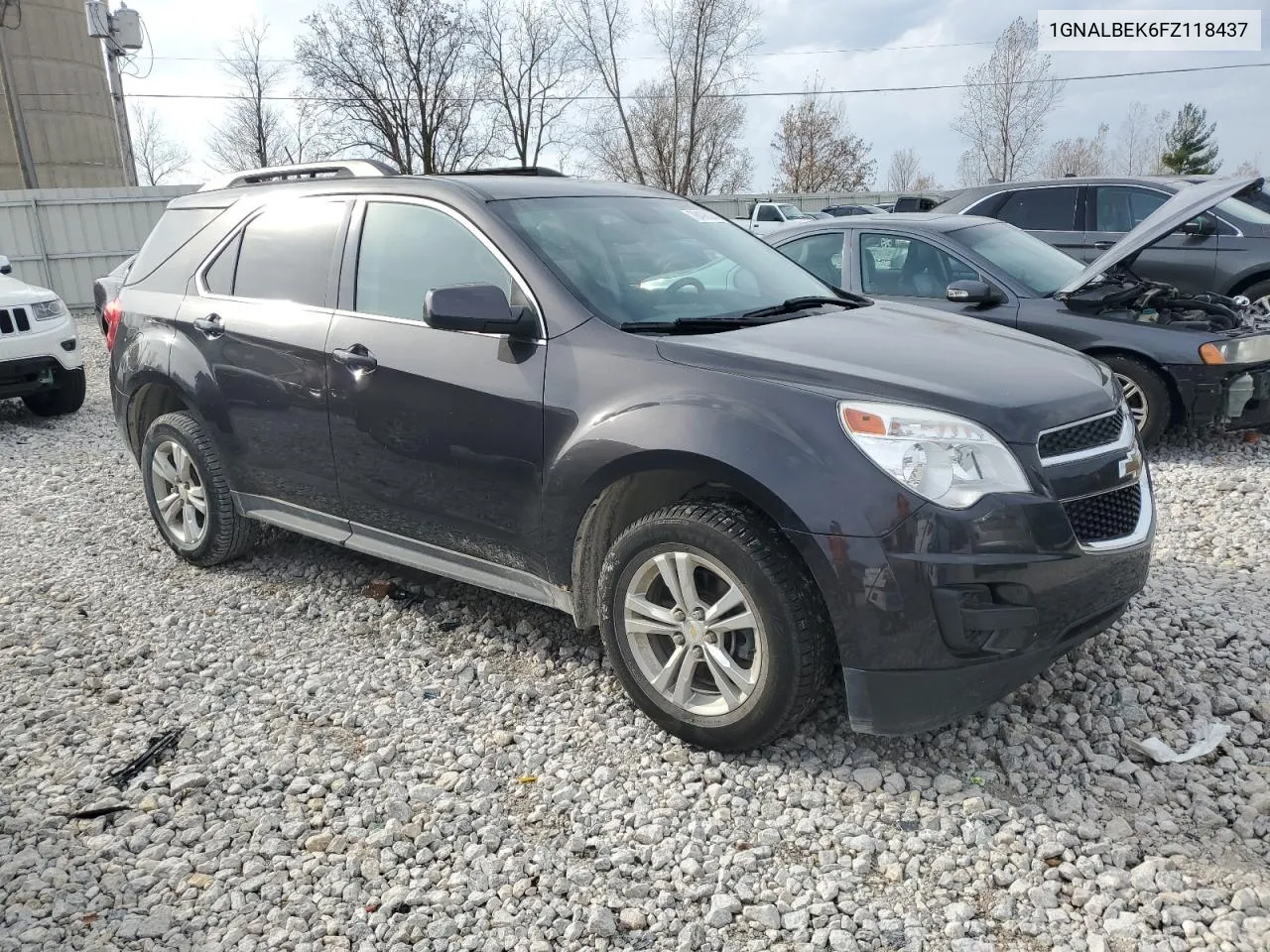 2015 Chevrolet Equinox Lt VIN: 1GNALBEK6FZ118437 Lot: 78498084