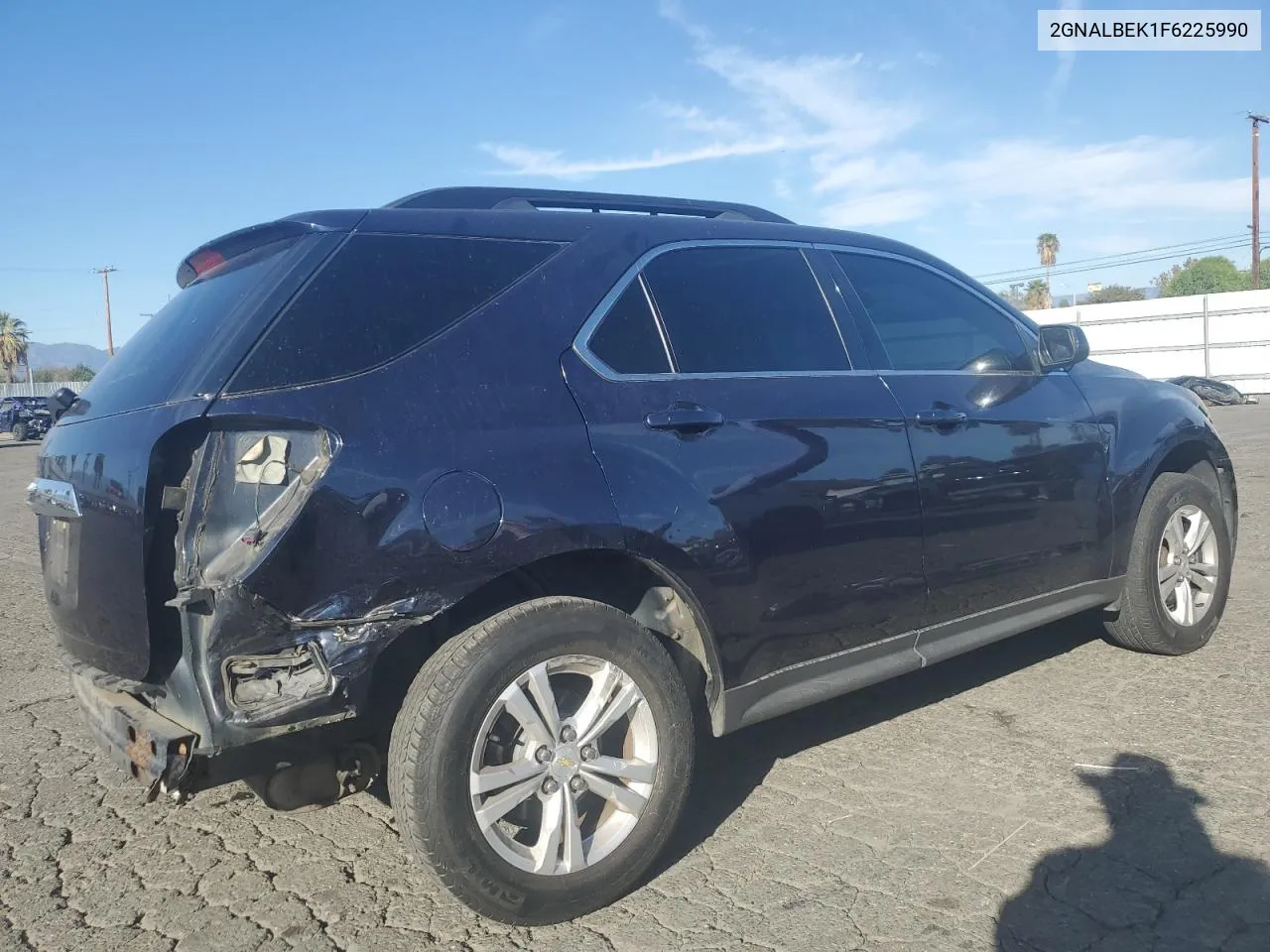 2015 Chevrolet Equinox Lt VIN: 2GNALBEK1F6225990 Lot: 78547834