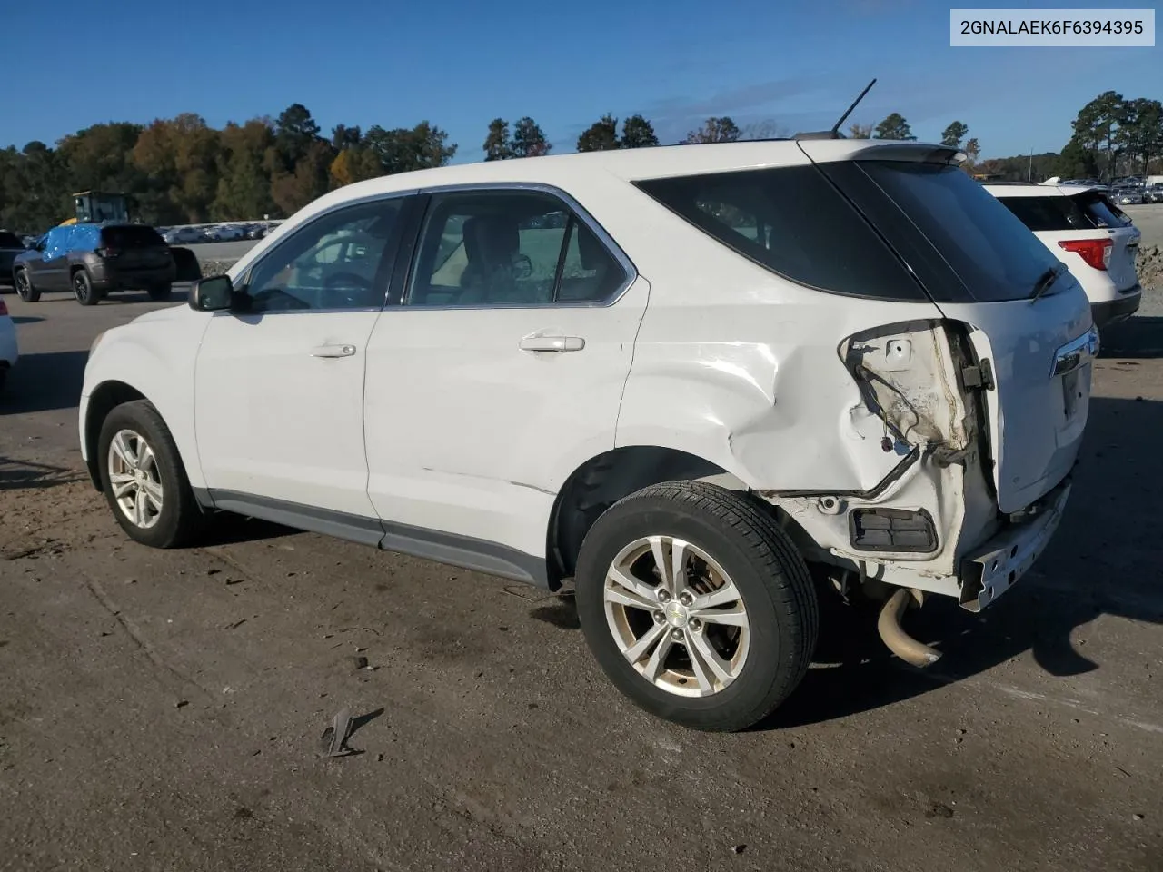 2015 Chevrolet Equinox Ls VIN: 2GNALAEK6F6394395 Lot: 78581874