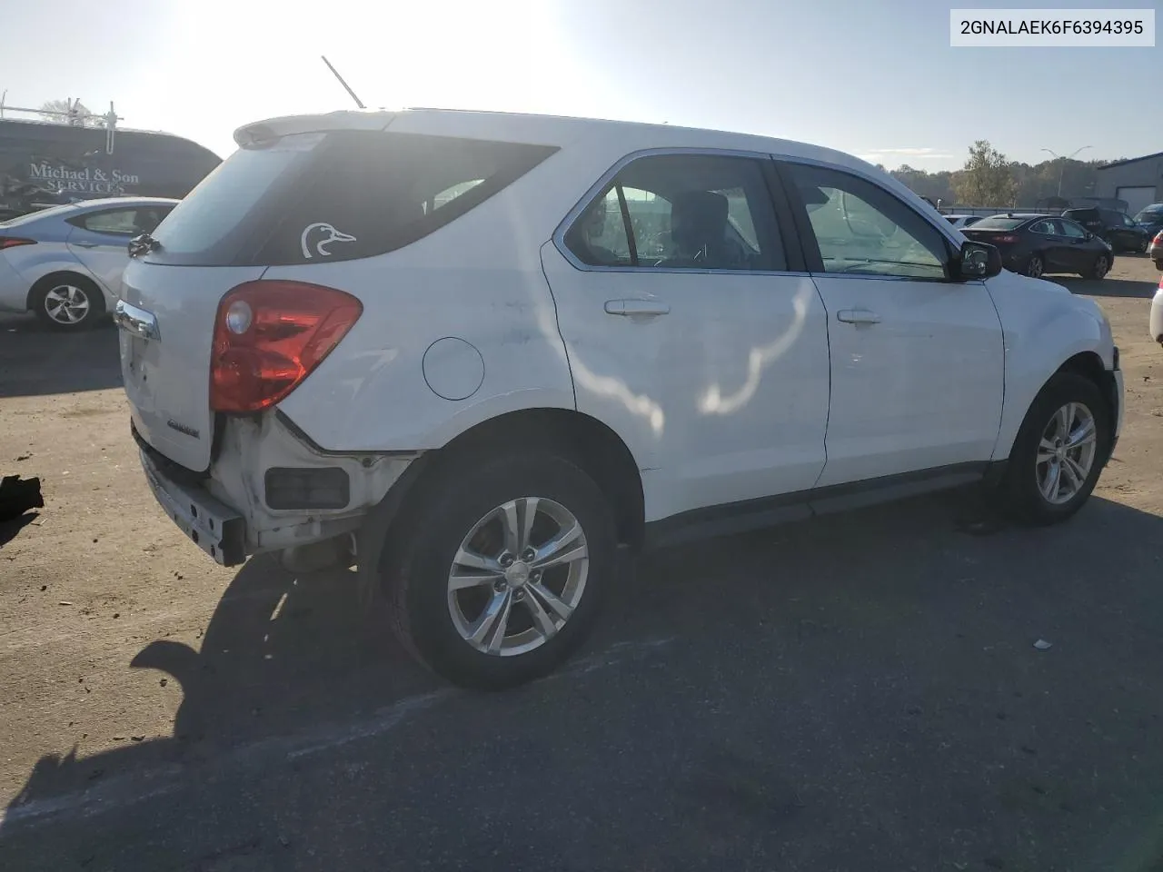 2GNALAEK6F6394395 2015 Chevrolet Equinox Ls