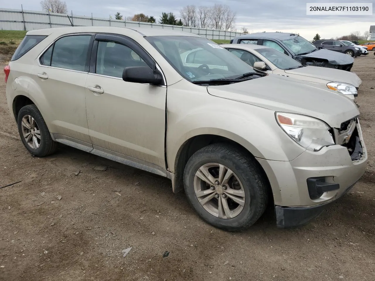 2015 Chevrolet Equinox Ls VIN: 2GNALAEK7F1103190 Lot: 78663944