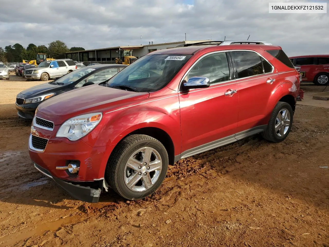 2015 Chevrolet Equinox Ltz VIN: 1GNALDEKXFZ121532 Lot: 78888494